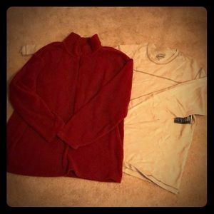 Lot of men’s shirt and fleece